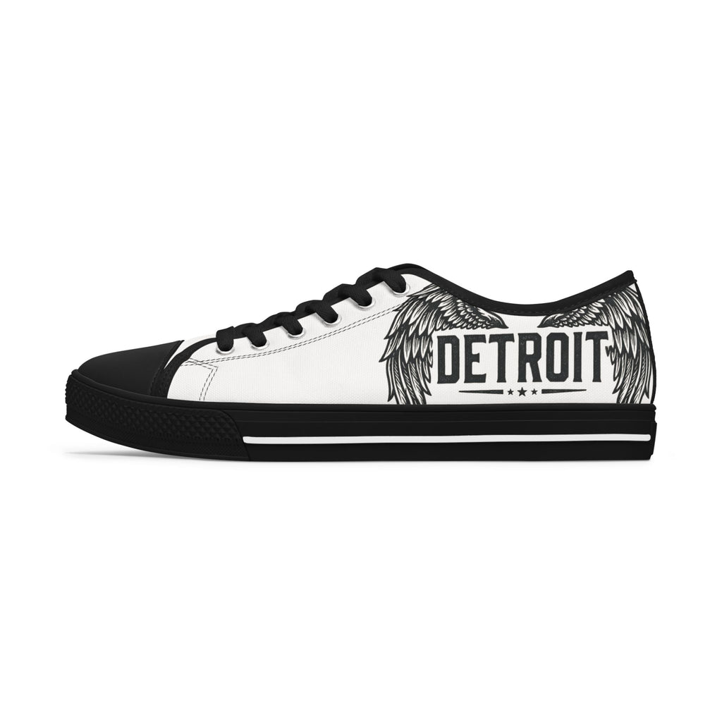 Women's Low Top Sneakers - Detroit Wings