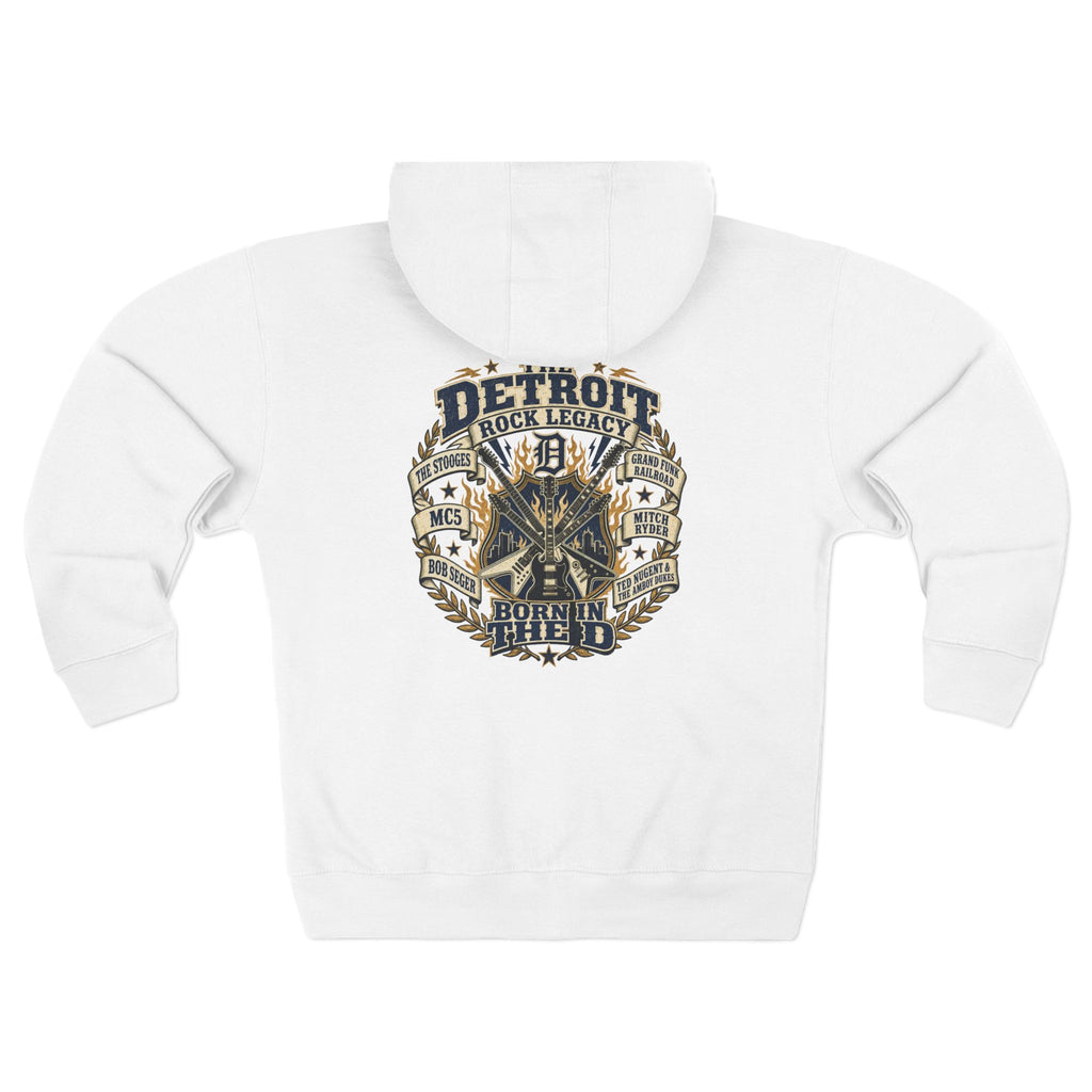 Unisex Zip Hoodie - Detroit Rock Legacy