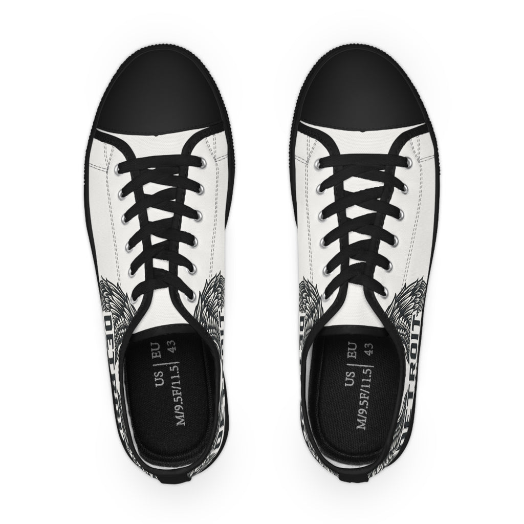 Men's Low Top Sneakers - Detroit Wings