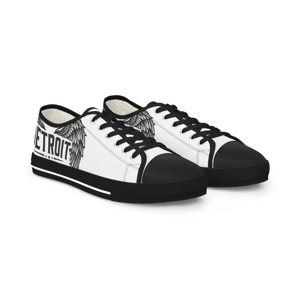 Men's Low Top Sneakers - Detroit Wings