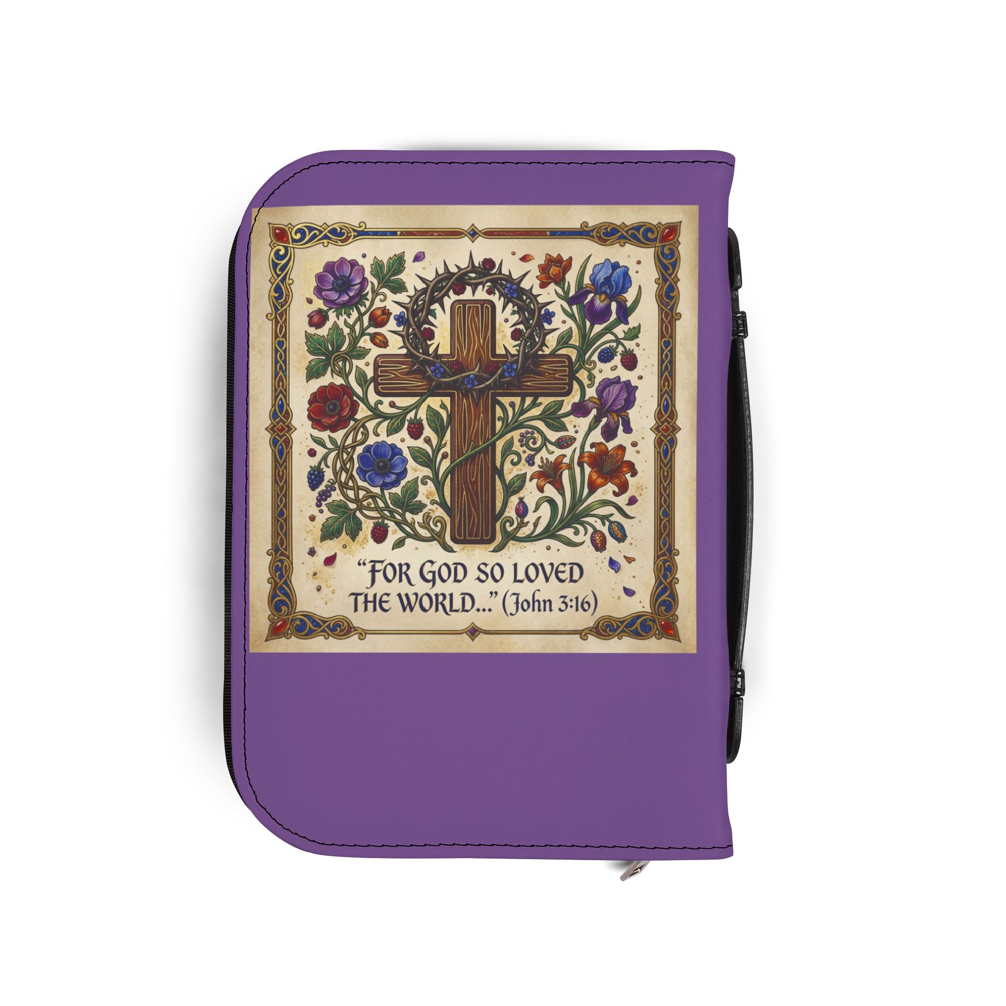 Bible Cover - “For God so loved the world…”