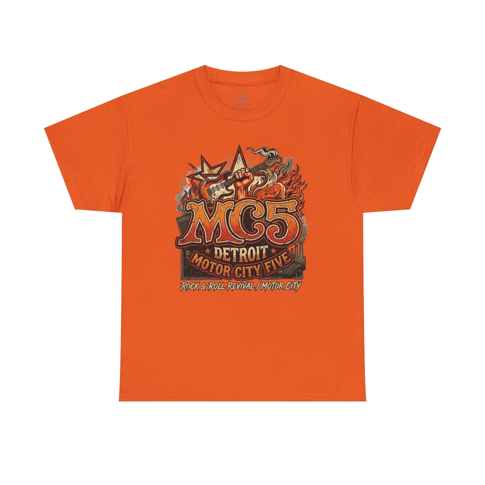 Unisex Heavy Cotton Tee MC5 Rock Revolution