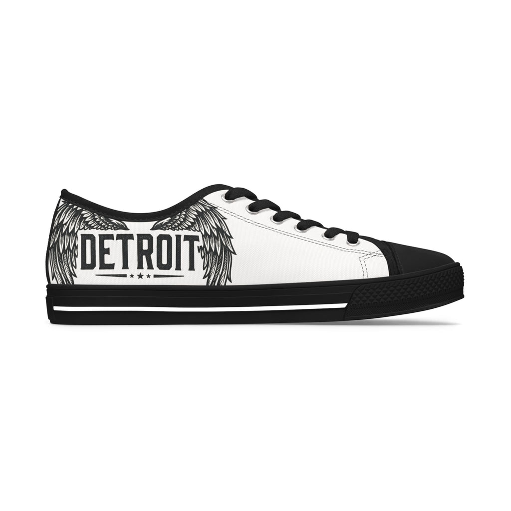 Women's Low Top Sneakers - Detroit Wings