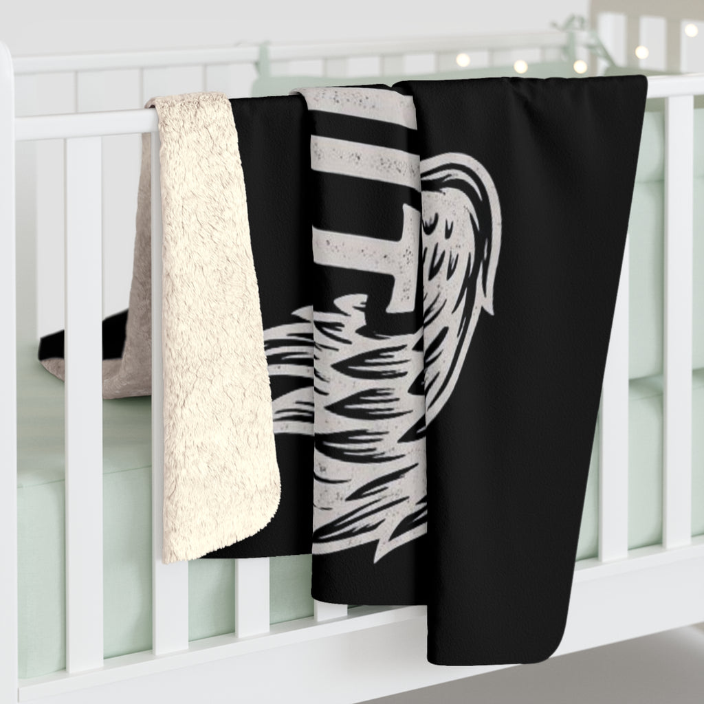 Sherpa Fleece Blanket - Detroit Wings