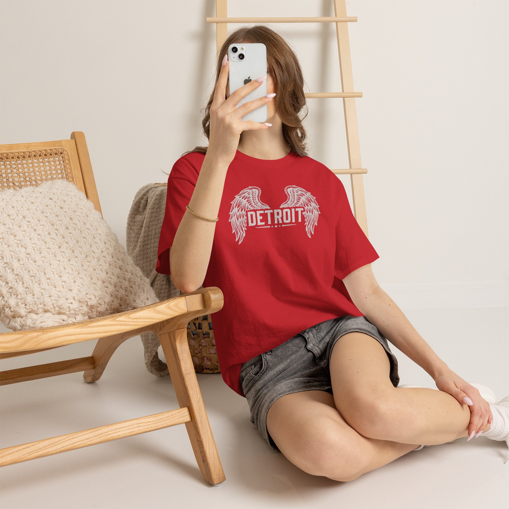 Unisex Heavy Cotton Tee - DETROIT WINGED