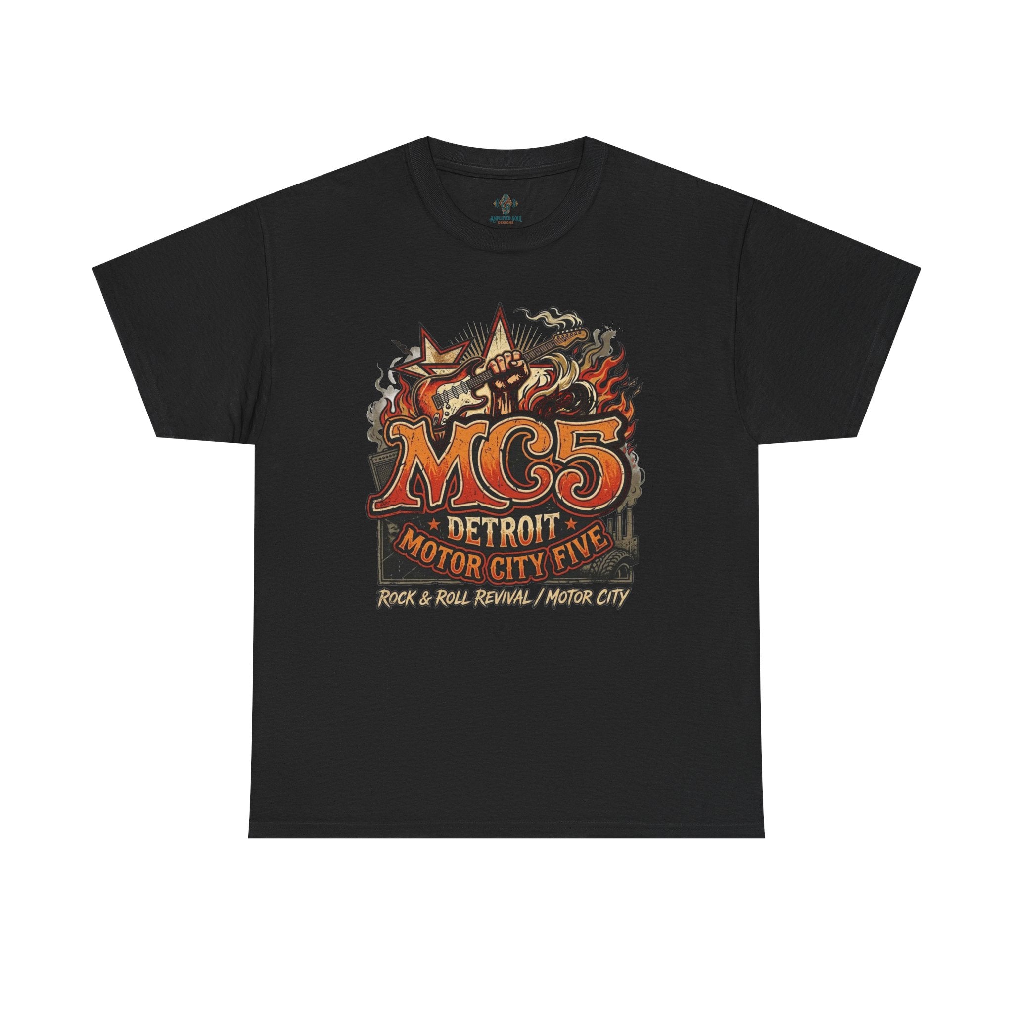 Unisex Heavy Cotton Tee MC5 Rock Revolution