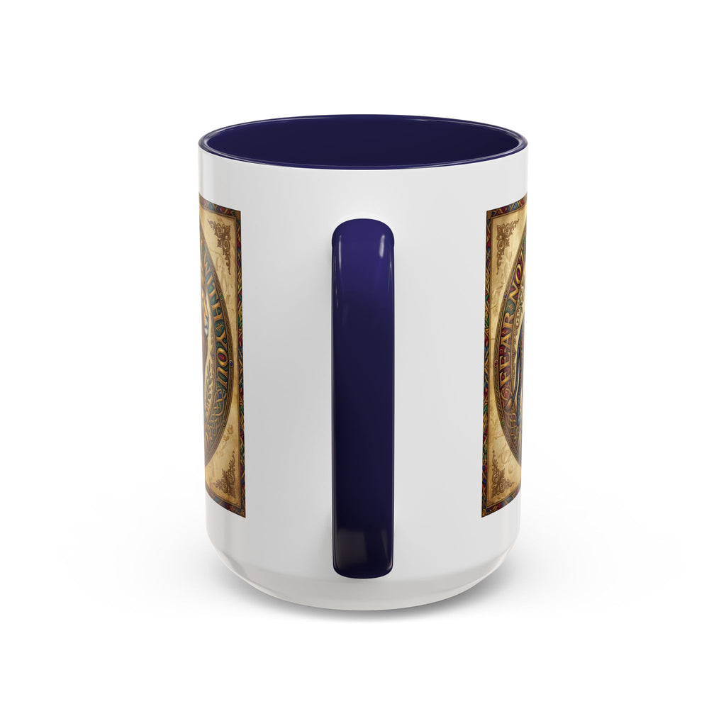 Accent Coffee Mug (11, 15oz) "Fear not, for I am with you" Isaiah 41:10