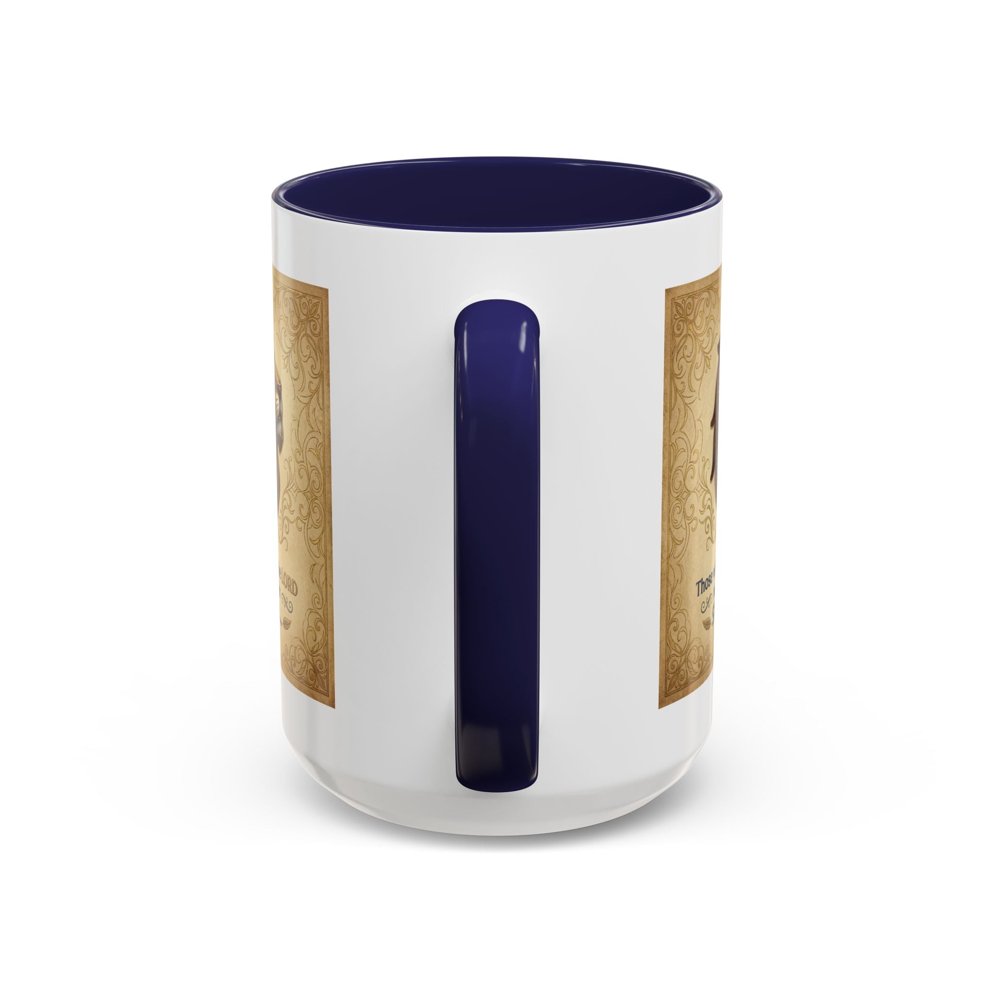 Accent Coffee Mug (11, 15oz) "Those who hope in the Lord..." Isaiah 40:31