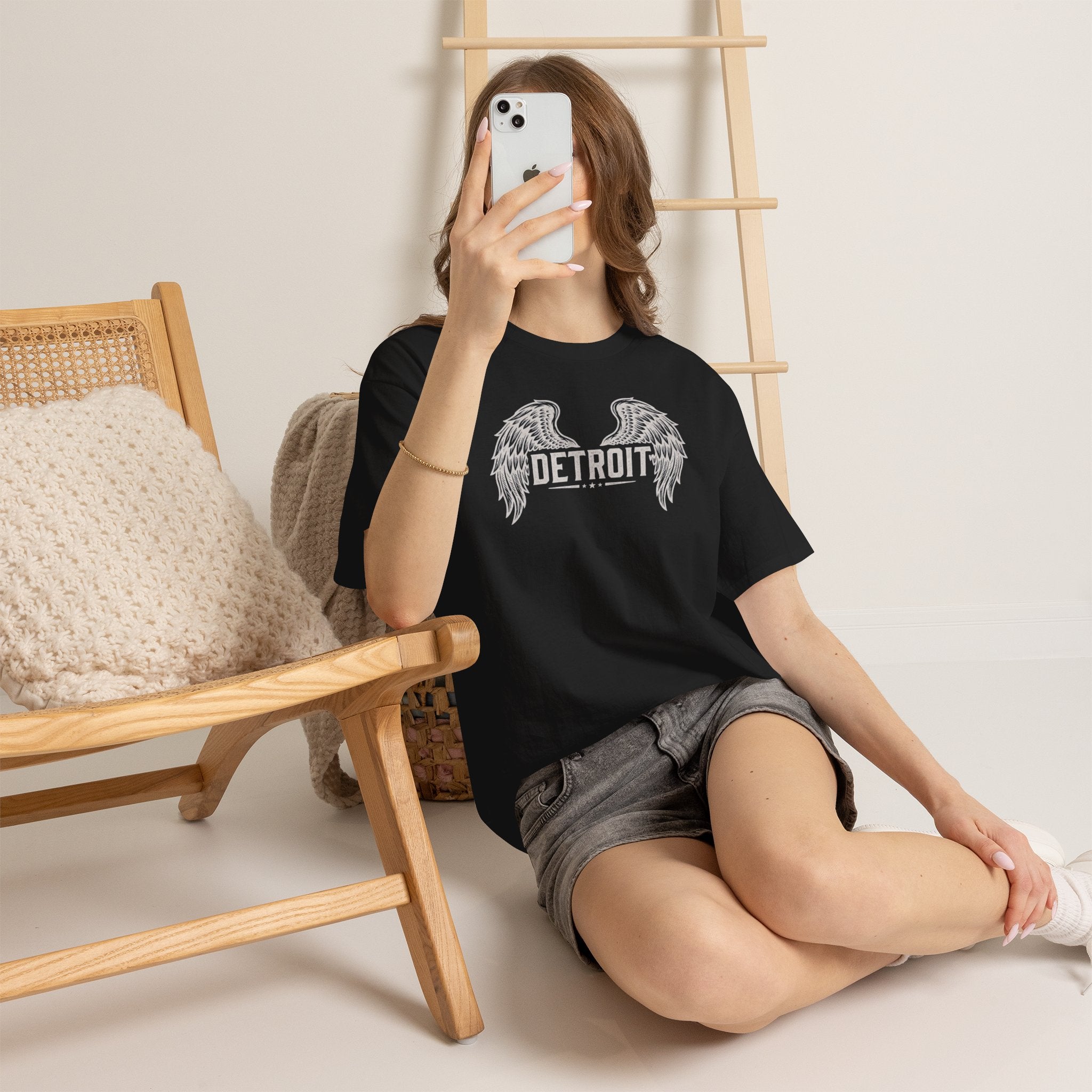 Unisex Heavy Cotton Tee - DETROIT WINGED