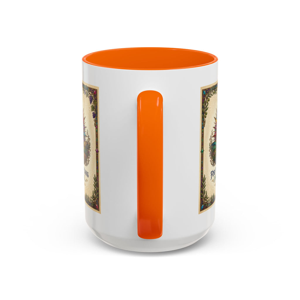 Accent Coffee Mug (11, 15oz) "for I know the plans I have for you" Jeremiah 29:11