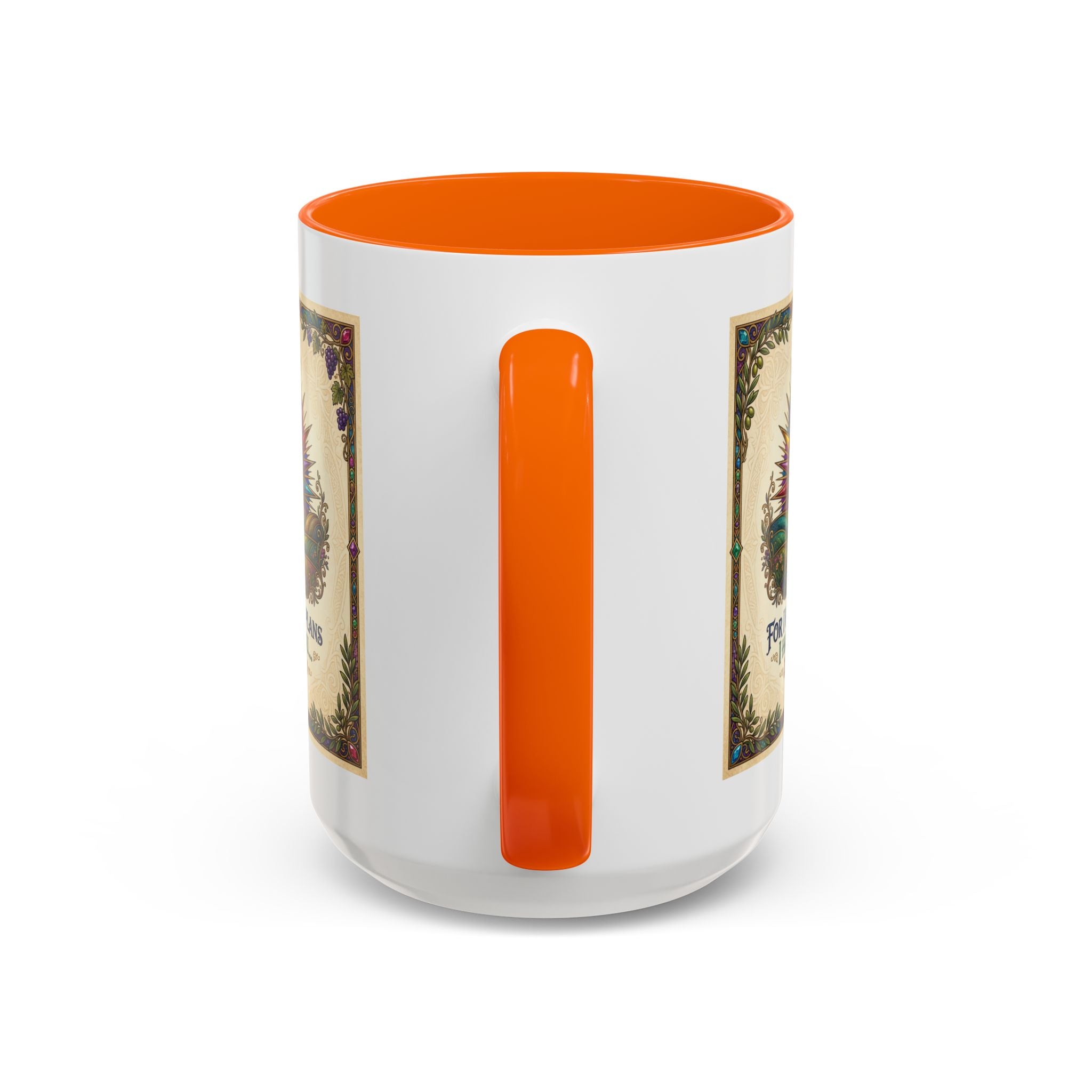 Accent Coffee Mug (11, 15oz) "for I know the plans I have for you" Jeremiah 29:11
