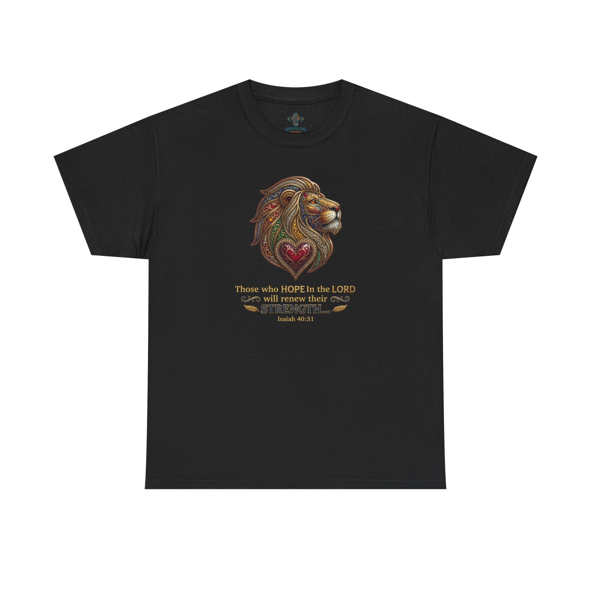 Unisex Heavy Cotton Tee - “ Those who hope in the Lord… “ Isaiah 40:31