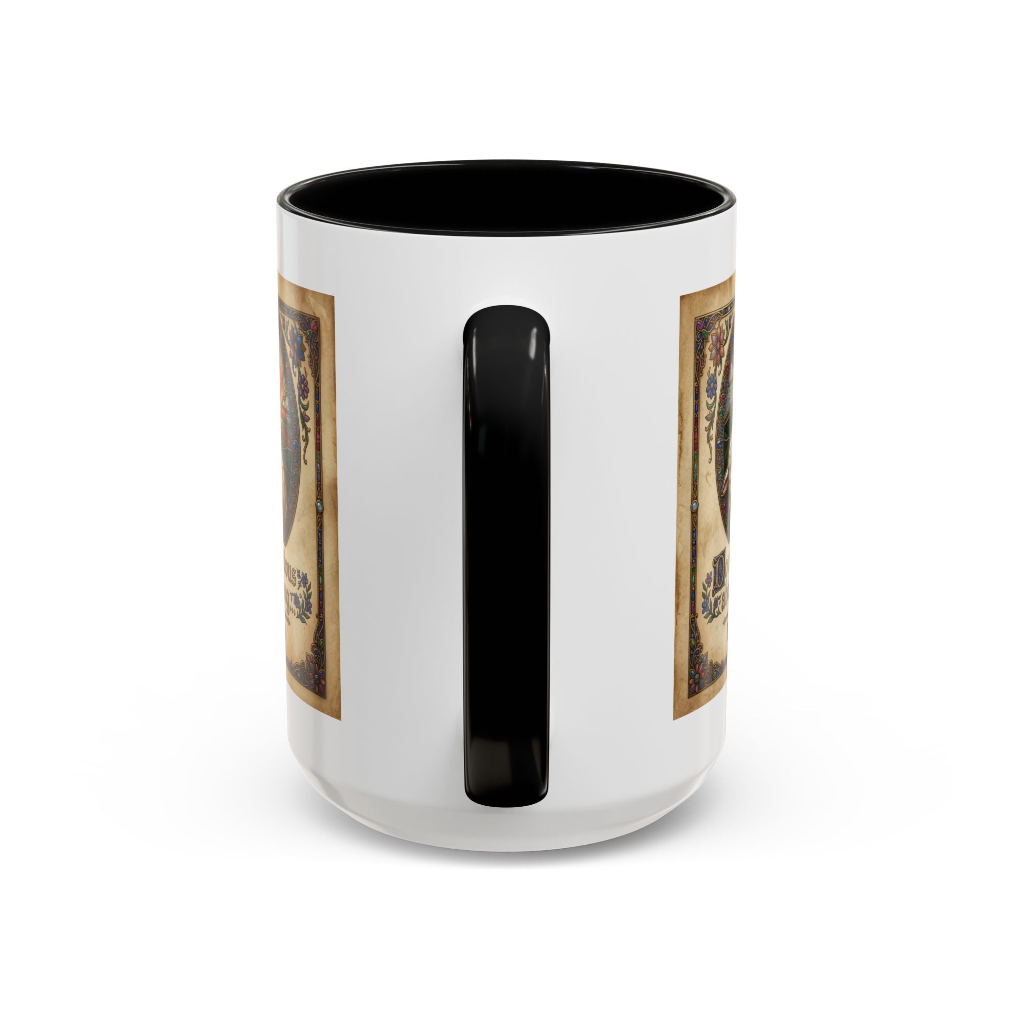 Accent Coffee Mug (11, 15oz) "Be not anxious about anything Phillipians 4:6