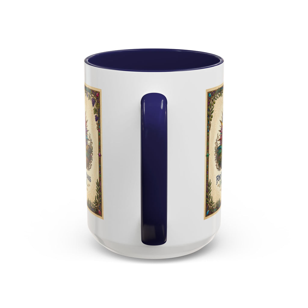 Accent Coffee Mug (11, 15oz) "for I know the plans I have for you" Jeremiah 29:11