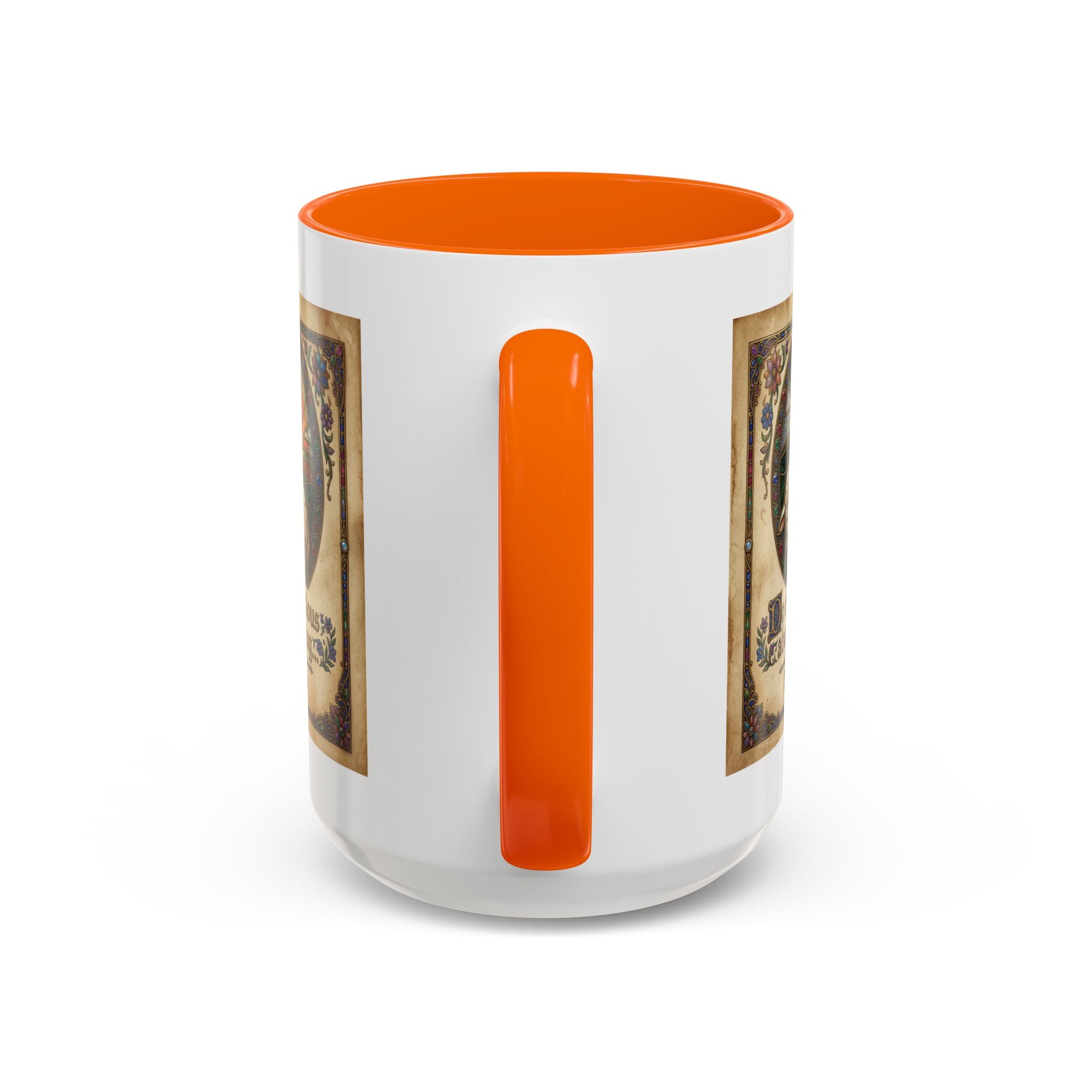 Accent Coffee Mug (11, 15oz) "Be not anxious about anything Phillipians 4:6