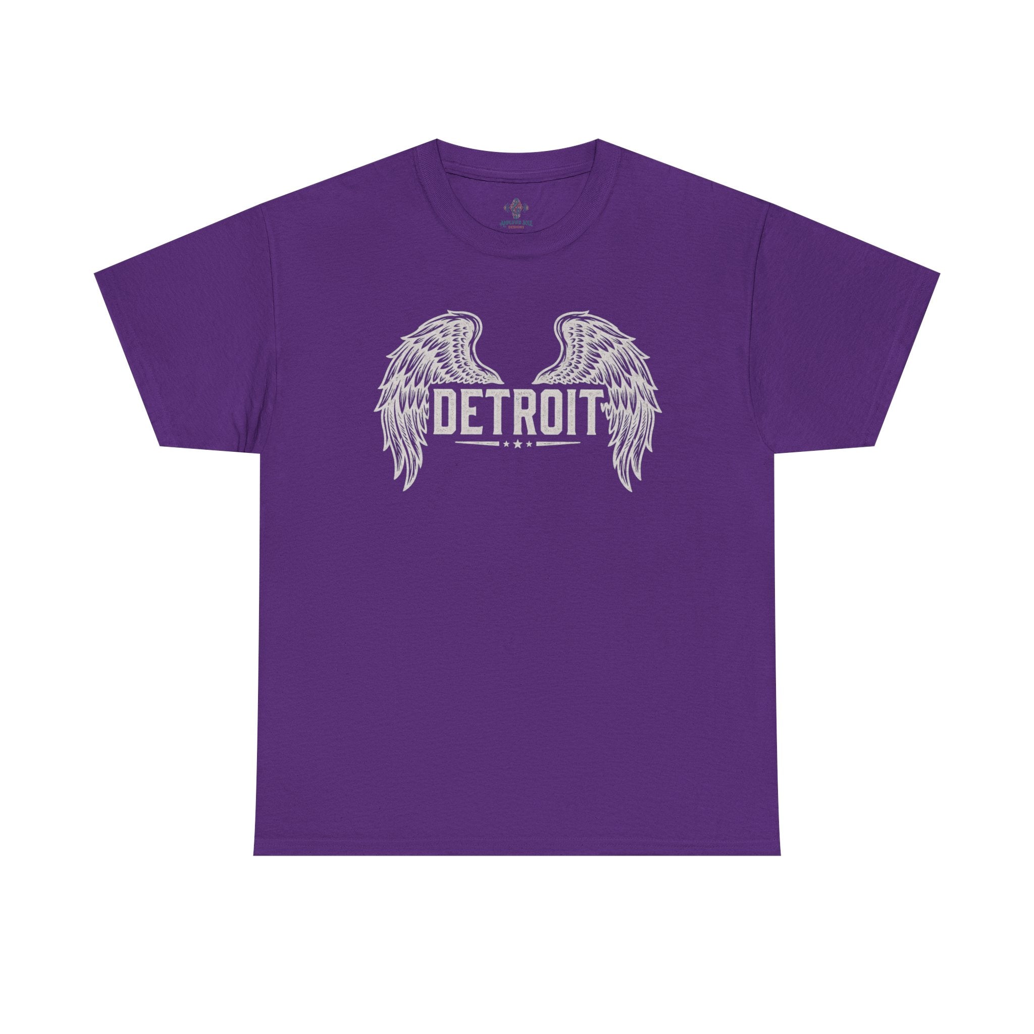 Unisex Heavy Cotton Tee - DETROIT WINGED