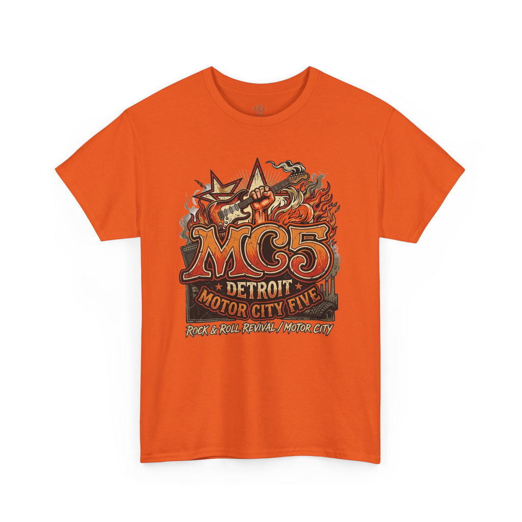 Unisex Heavy Cotton Tee MC5 Rock Revolution