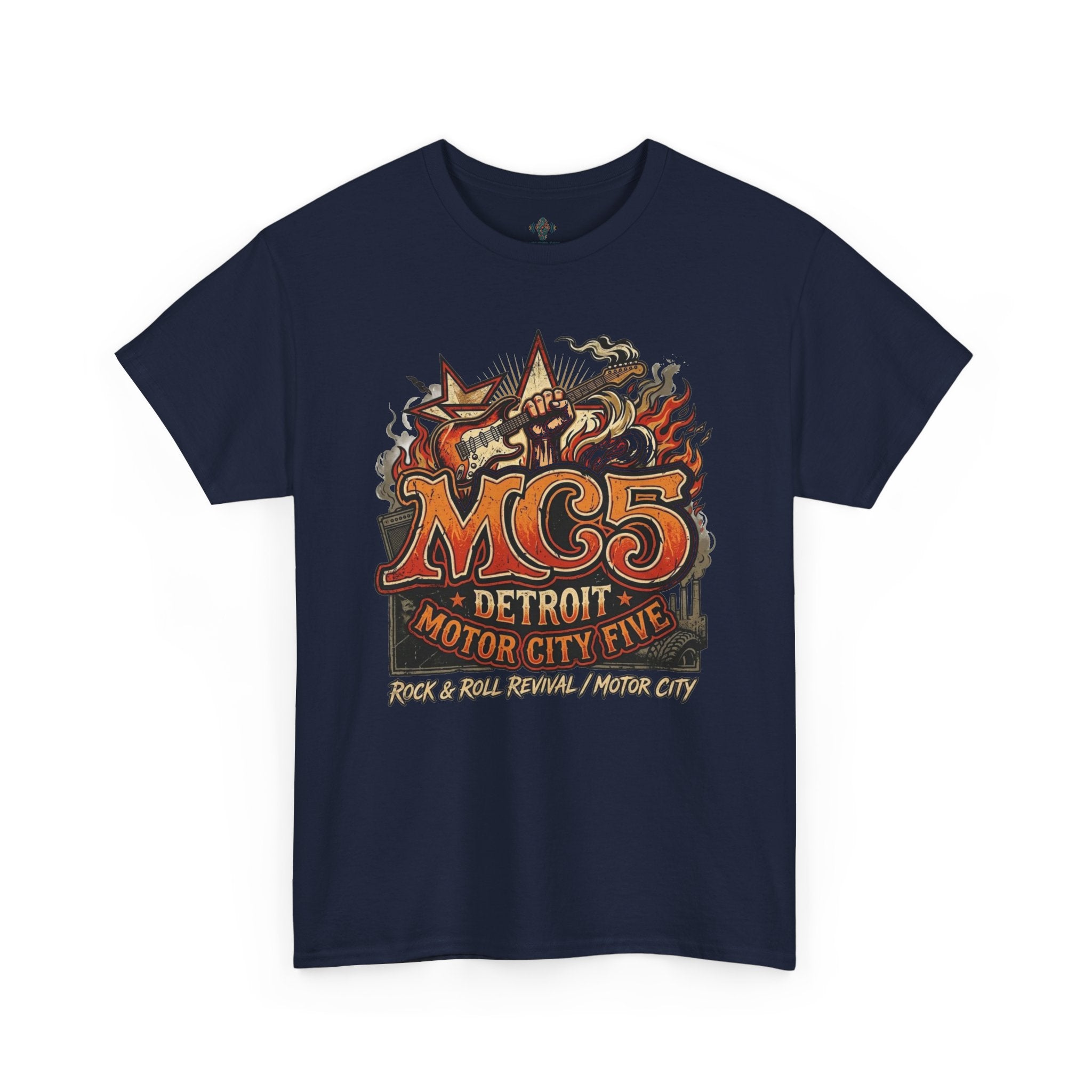 Unisex Heavy Cotton Tee MC5 Rock Revolution