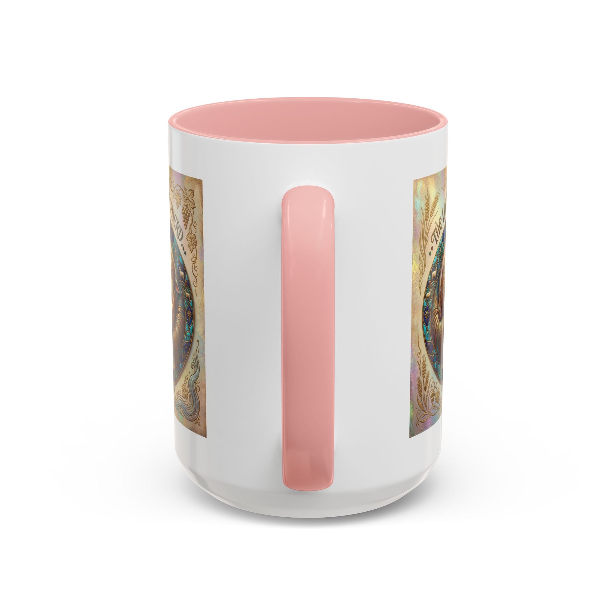 Accent Coffee Mug (11, 15oz) "The Lord is my Shepherd" Psalms 23:1