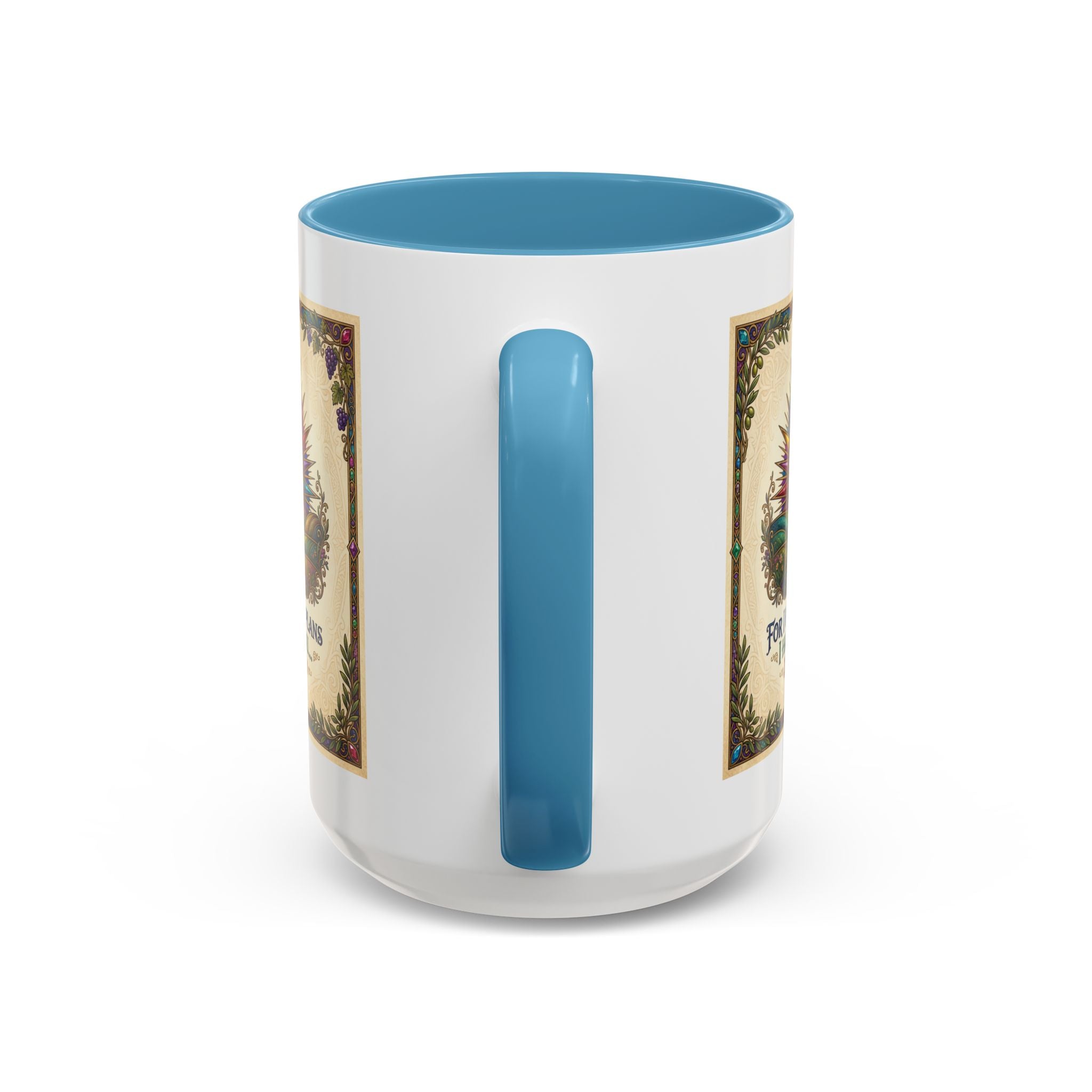 Accent Coffee Mug (11, 15oz) "for I know the plans I have for you" Jeremiah 29:11