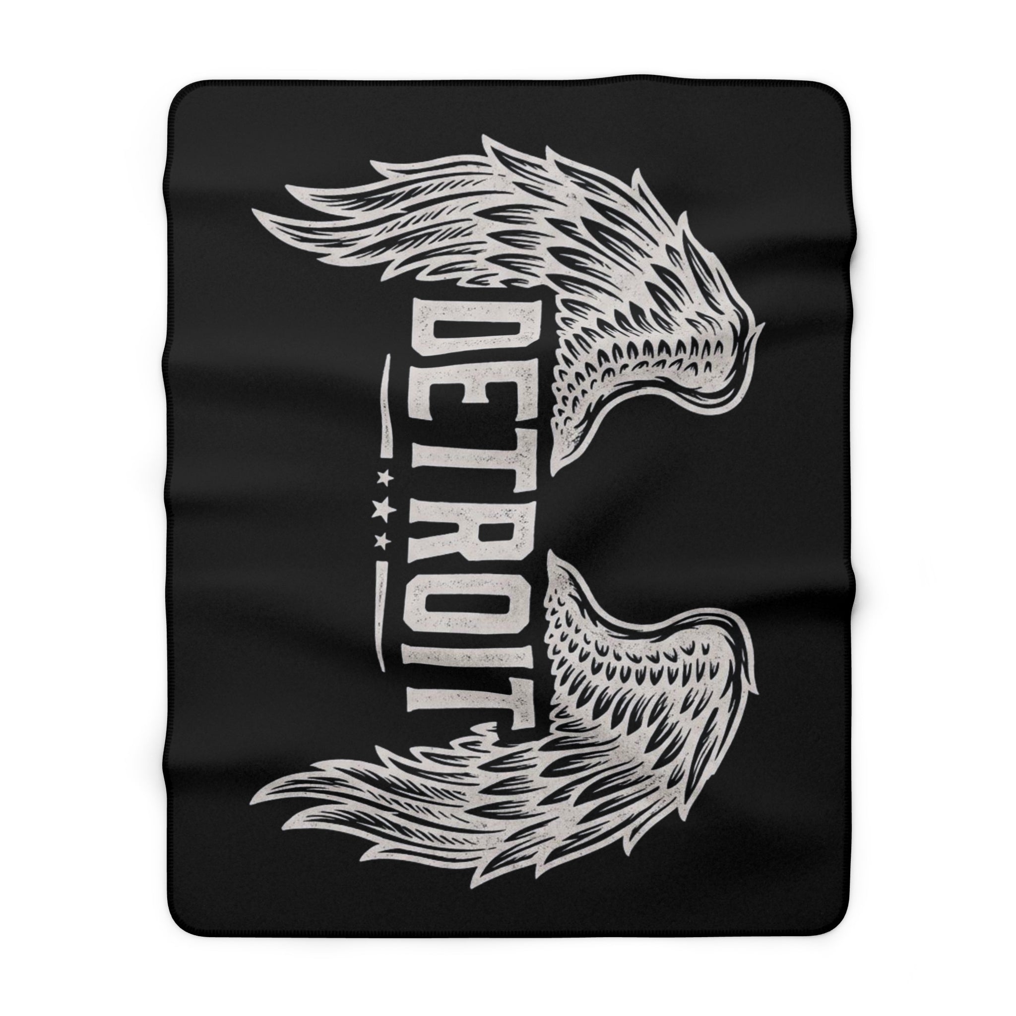 Sherpa Fleece Blanket - Detroit Wings