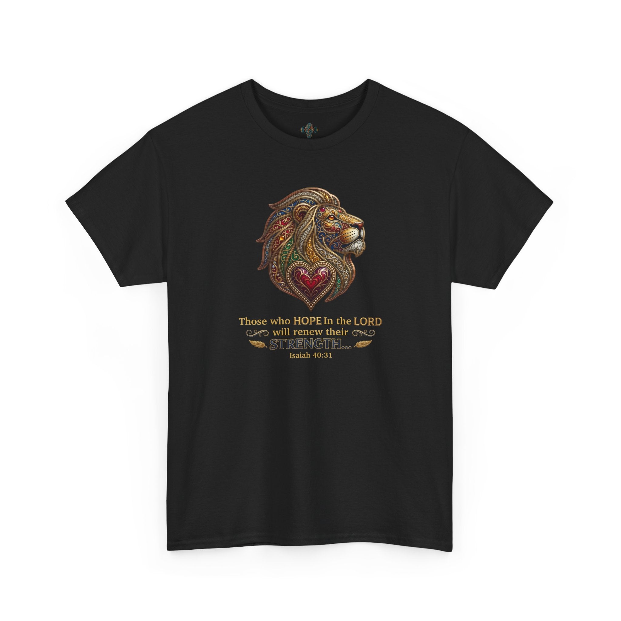 Unisex Heavy Cotton Tee - “ Those who hope in the Lord… “ Isaiah 40:31