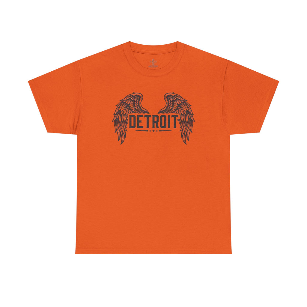 Copy of Unisex Heavy Cotton Tee - DETROIT WINGED, black