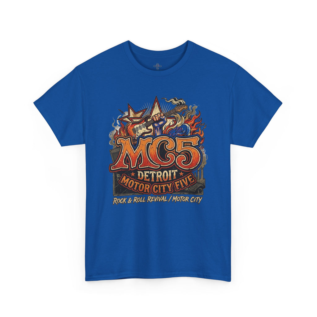 Unisex Heavy Cotton Tee MC5 Rock Revolution