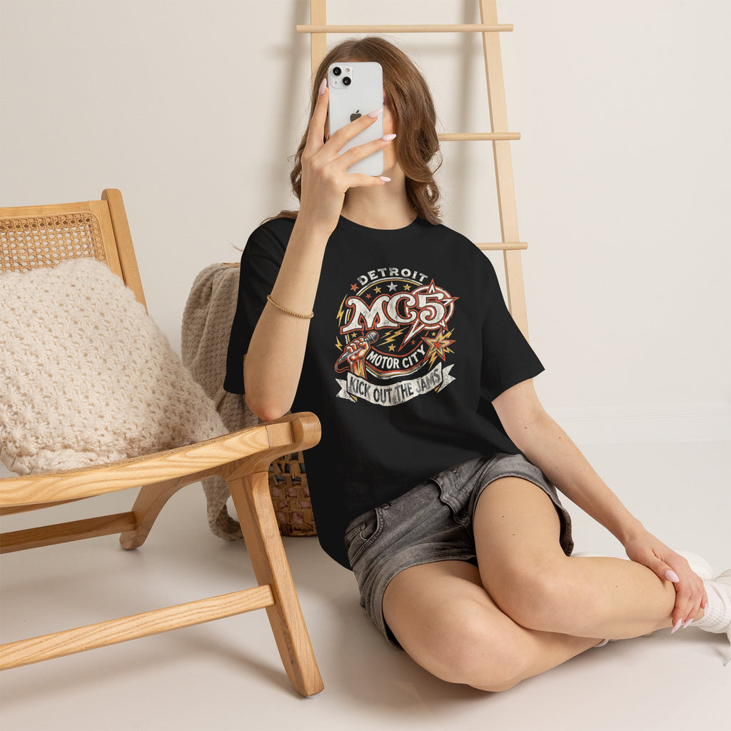 Unisex Heavy Cotton Tee MC5 Kick out the Jams