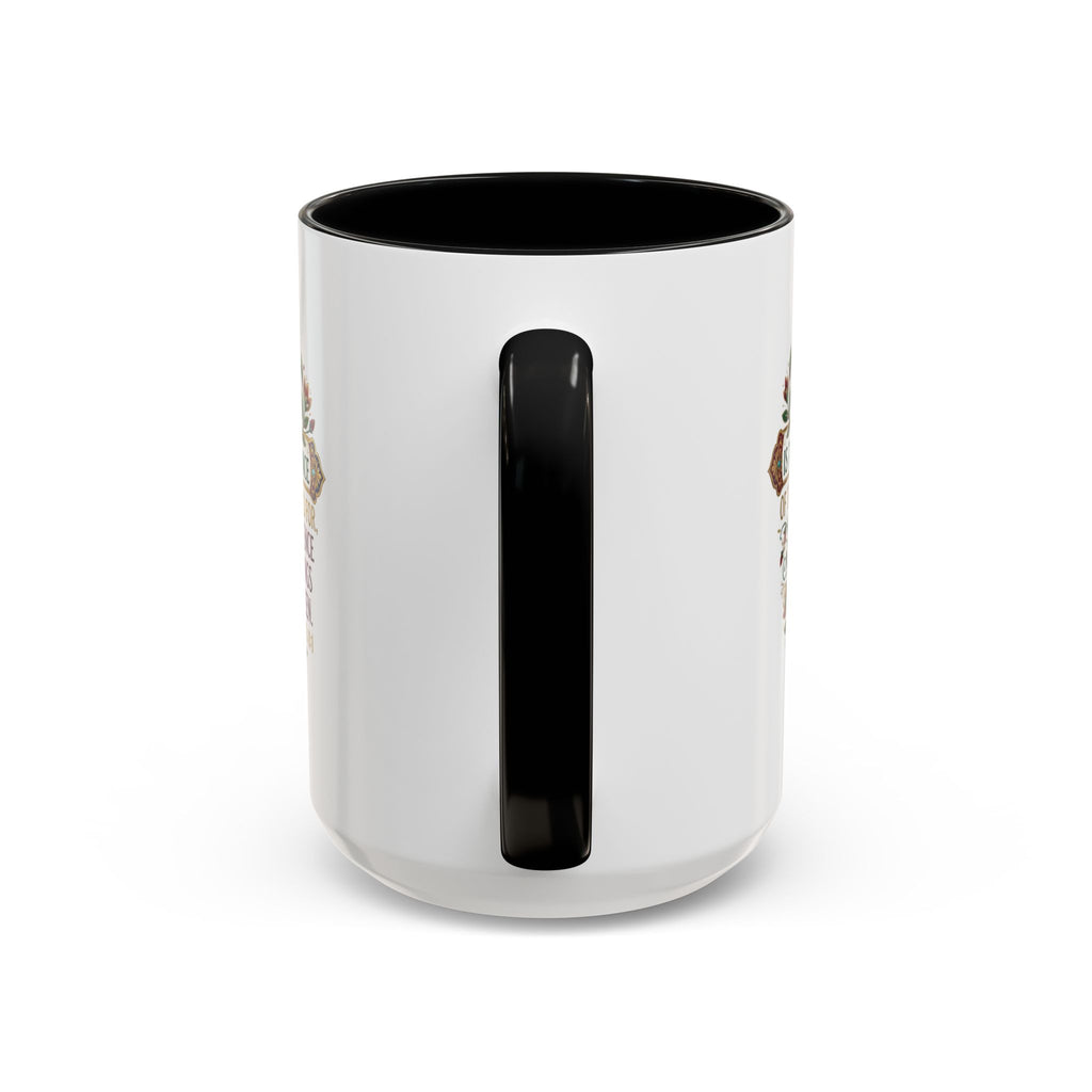 Accent Coffee Mug (11, 15oz) "Faith is the substance" Hebrews 11:1