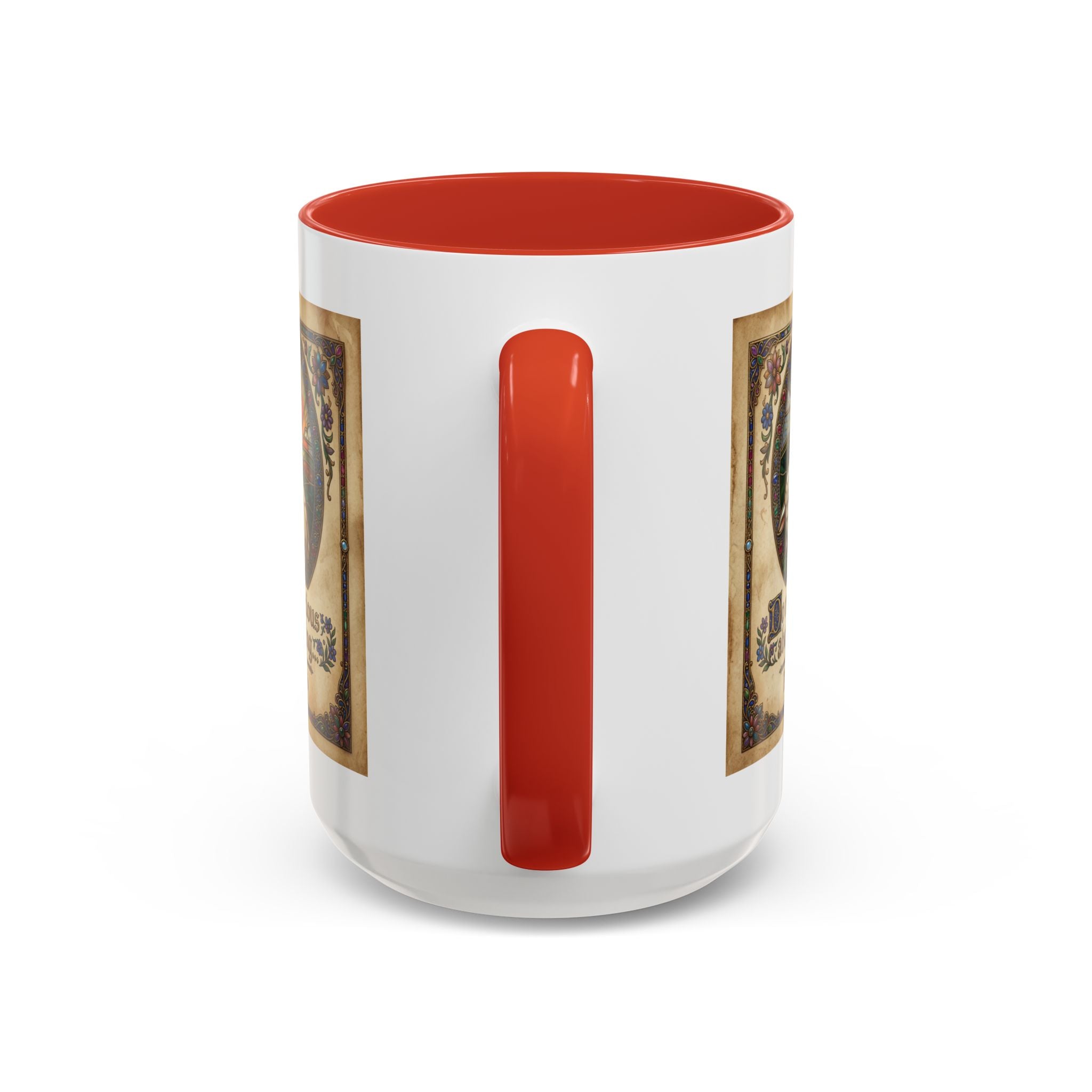 Accent Coffee Mug (11, 15oz) "Be not anxious about anything Phillipians 4:6