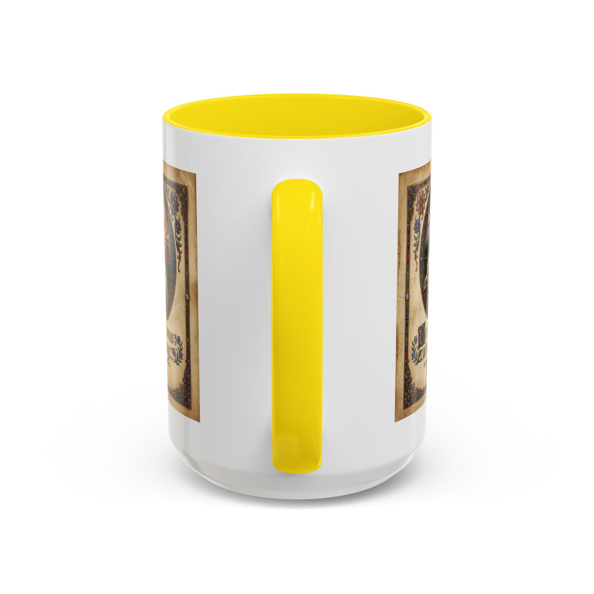 Accent Coffee Mug (11, 15oz) "Be not anxious about anything Phillipians 4:6