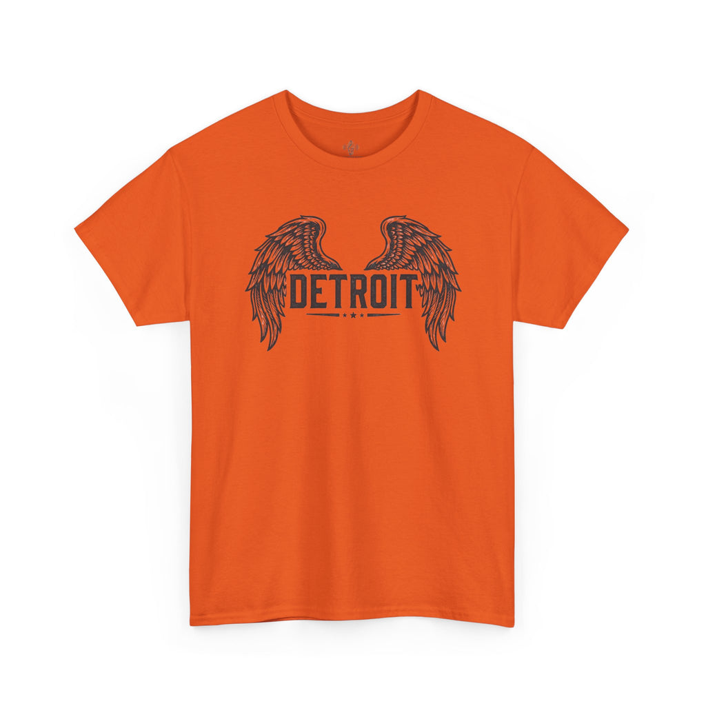 Copy of Unisex Heavy Cotton Tee - DETROIT WINGED, black