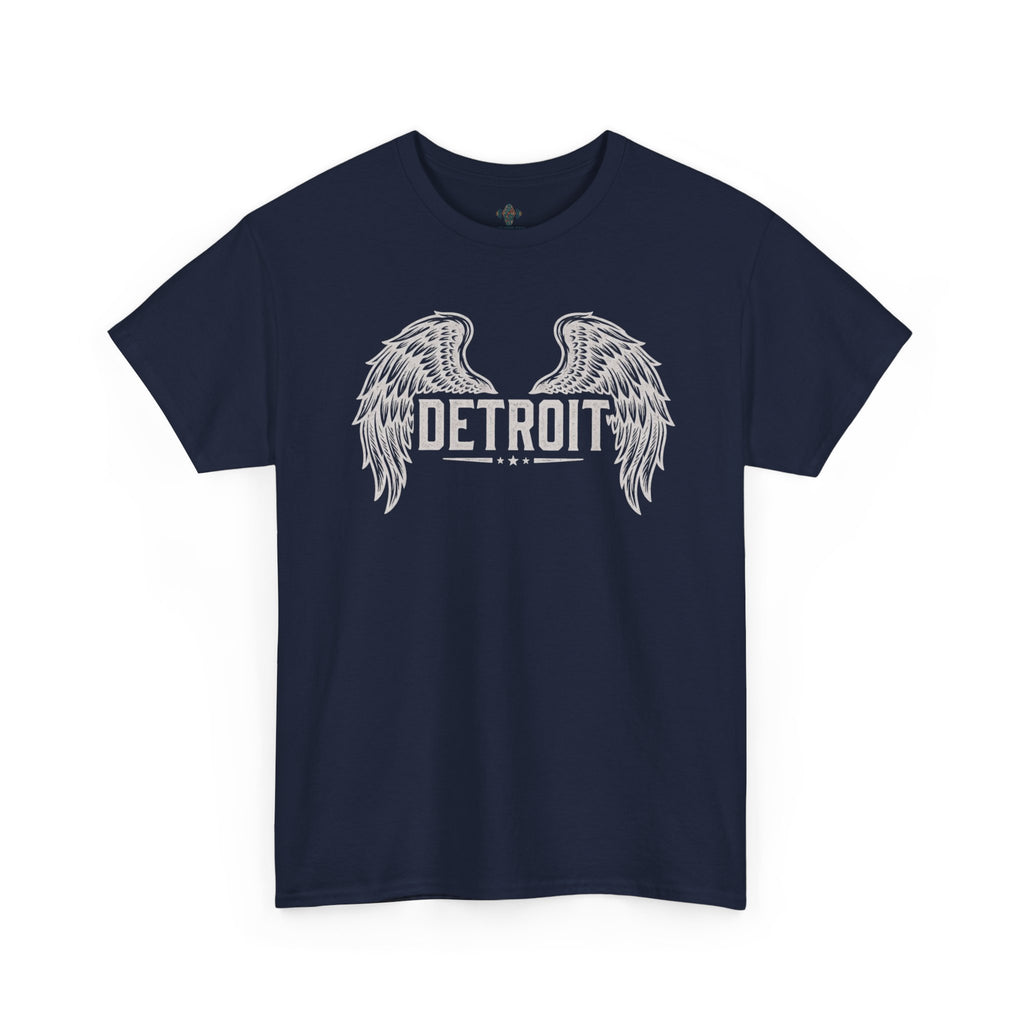 Unisex Heavy Cotton Tee - DETROIT WINGED