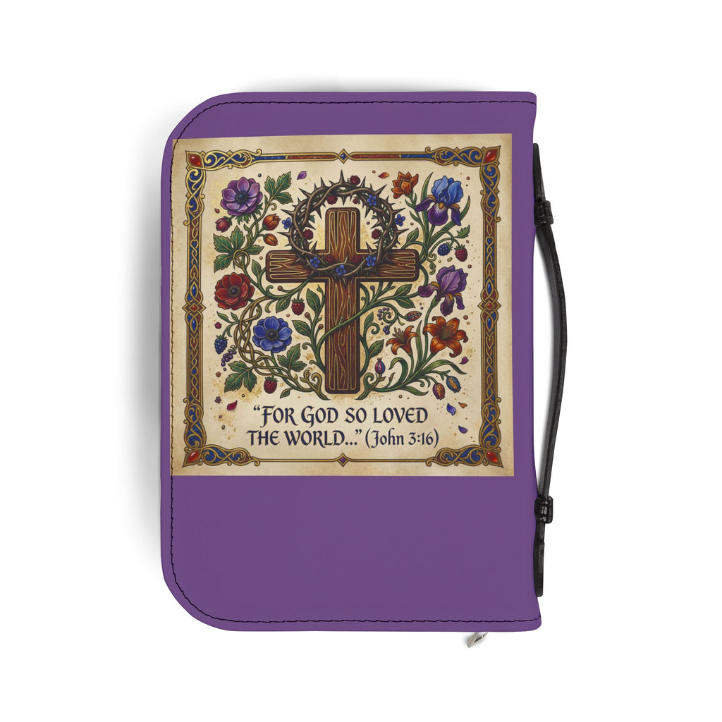 Bible Cover - “For God so loved the world…”