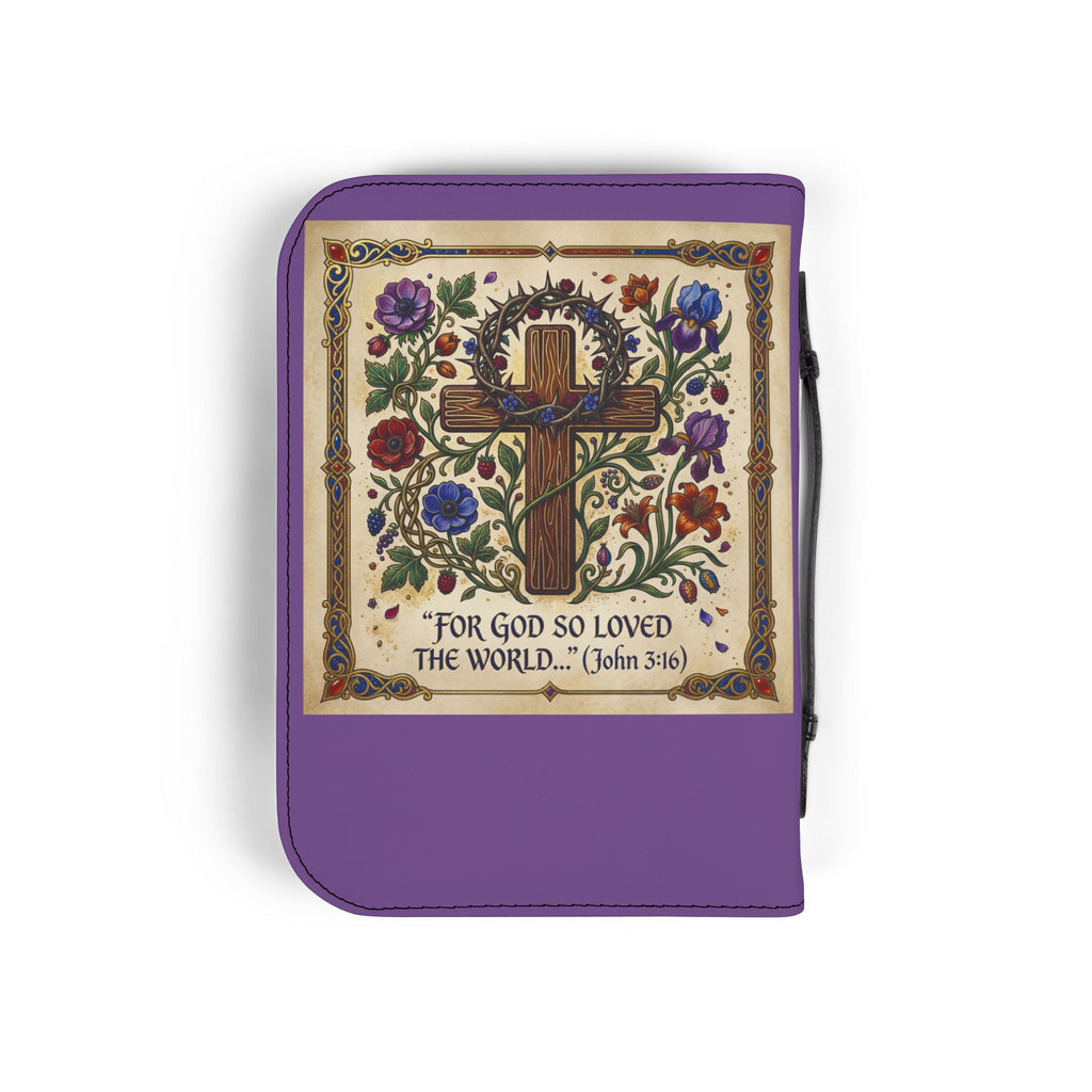 Bible Cover - “For God so loved the world…”