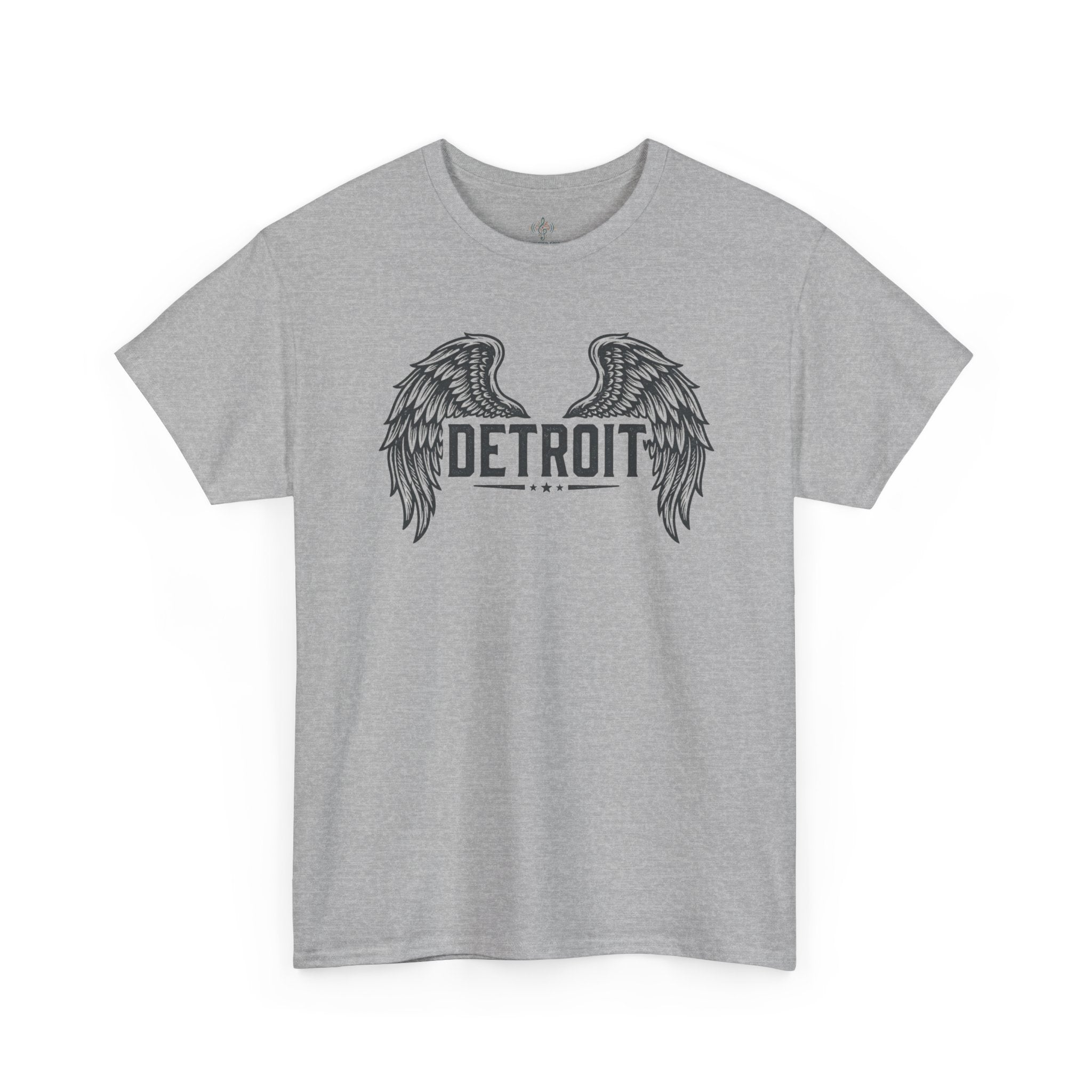 Copy of Unisex Heavy Cotton Tee - DETROIT WINGED, black