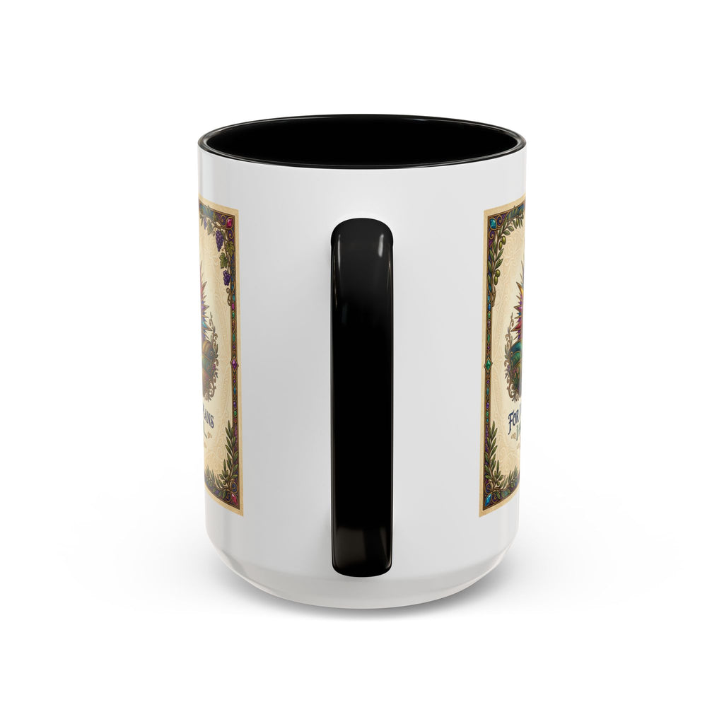 Accent Coffee Mug (11, 15oz) "for I know the plans I have for you" Jeremiah 29:11