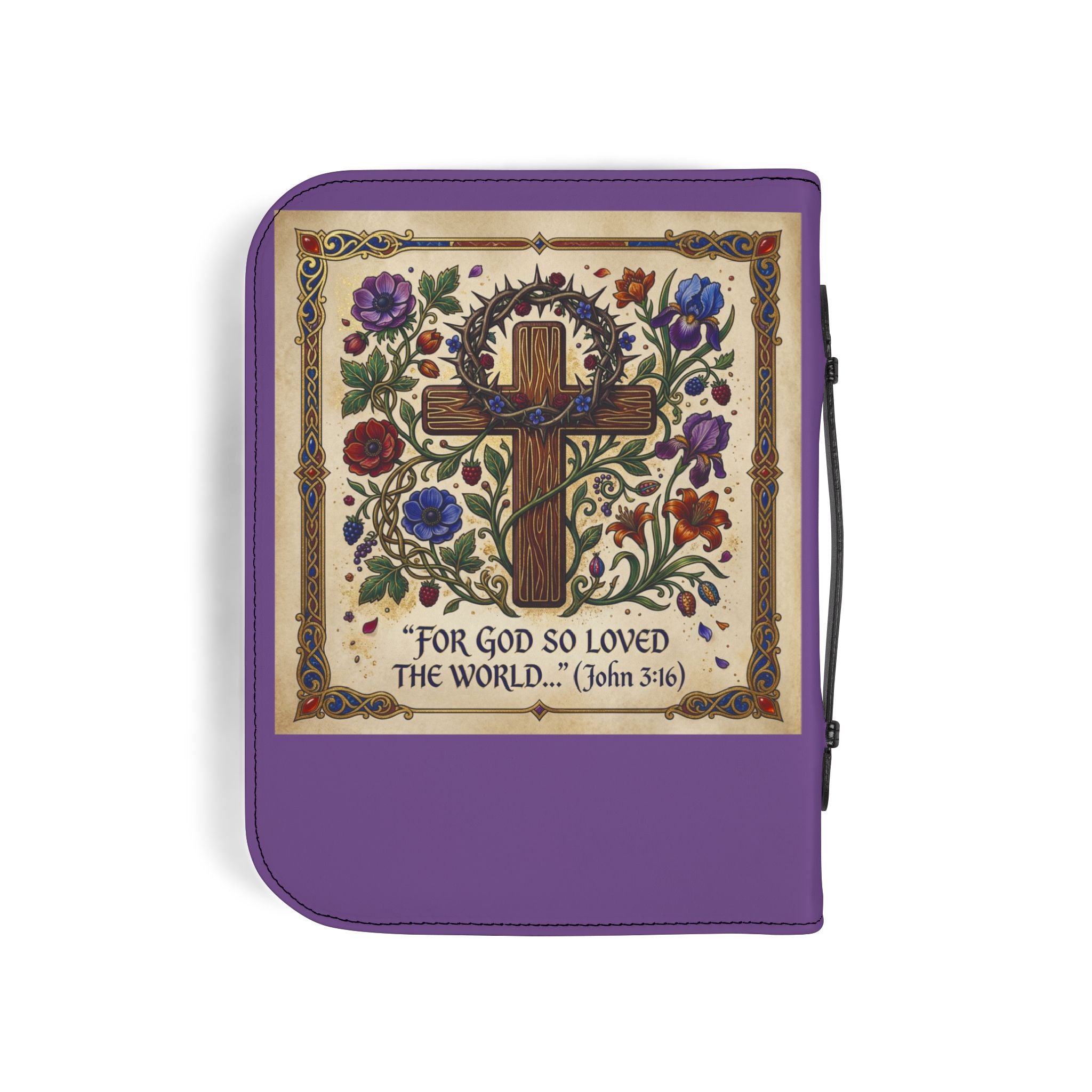 Bible Cover - “For God so loved the world…”