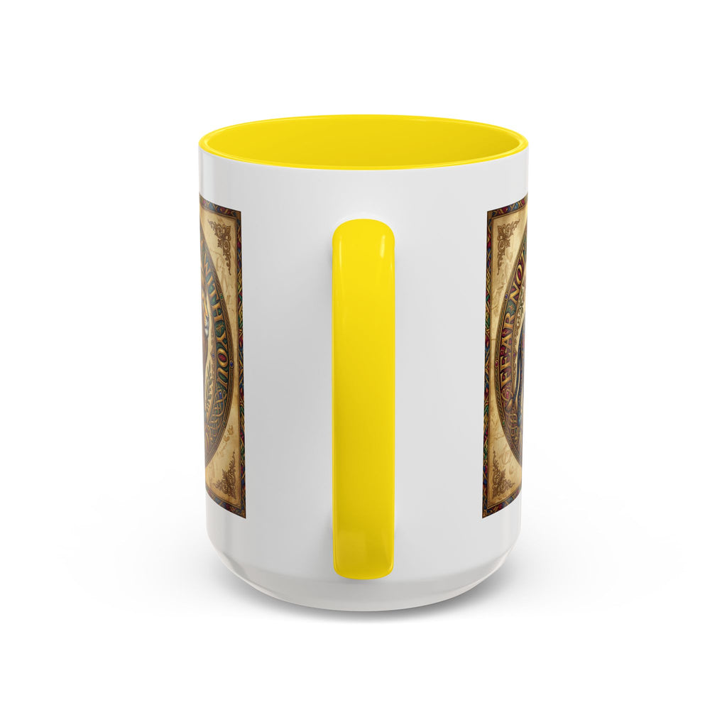 Accent Coffee Mug (11, 15oz) "Fear not, for I am with you" Isaiah 41:10