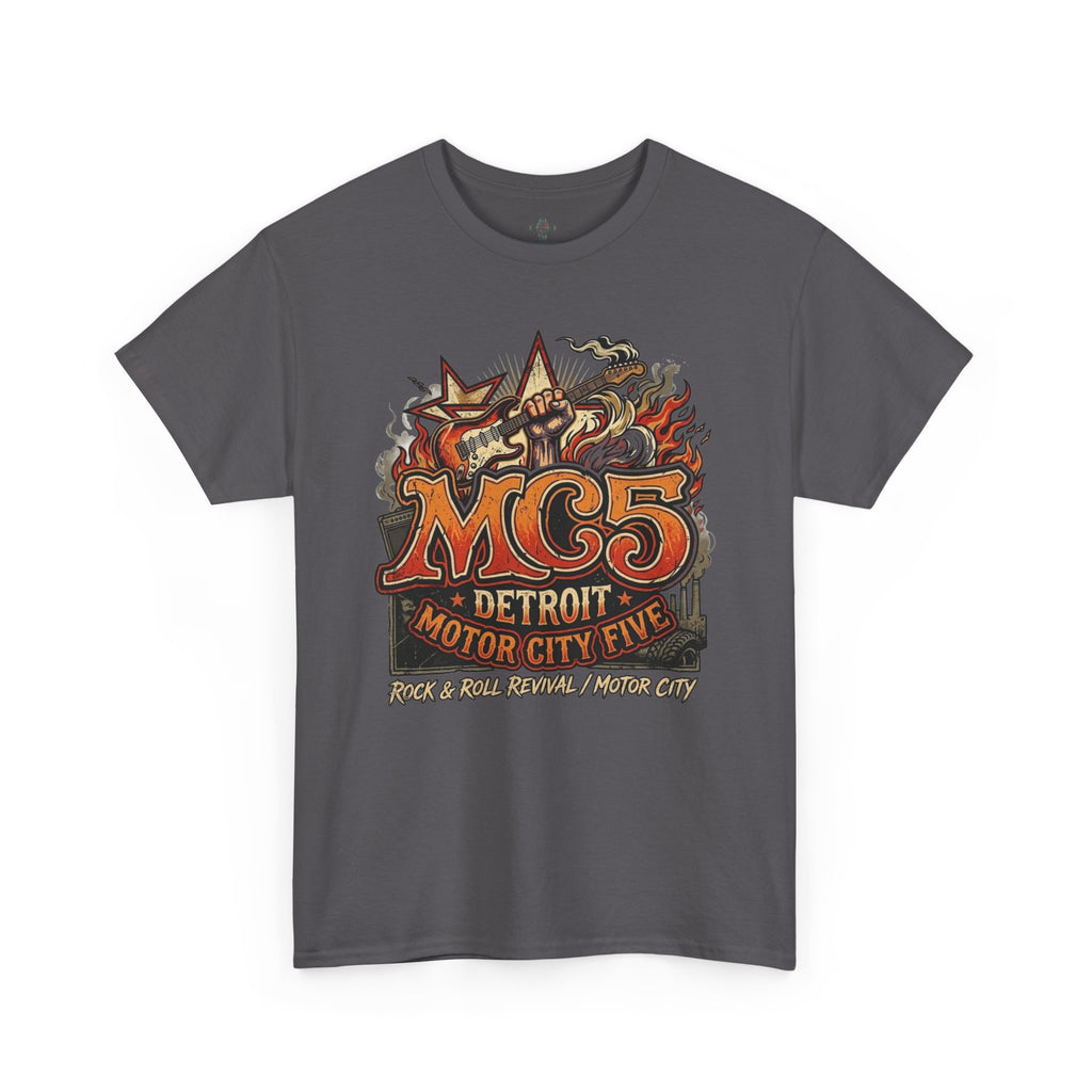 Unisex Heavy Cotton Tee MC5 Rock Revolution