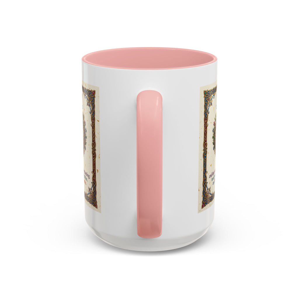 Accent Coffee Mug (11, 15oz) "Trust in the Lord..."  Poverbs 3:5-6