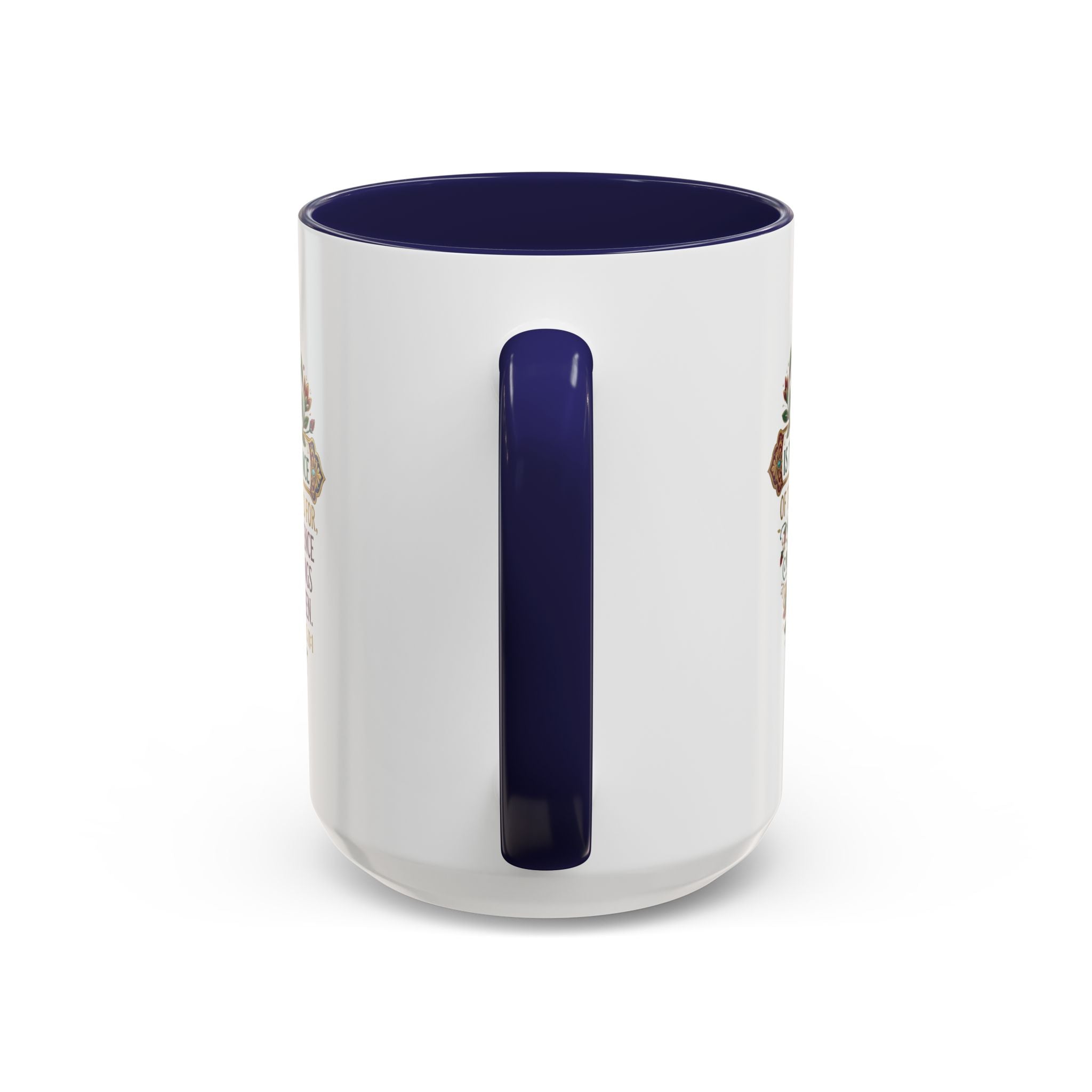 Accent Coffee Mug (11, 15oz) "Faith is the substance" Hebrews 11:1