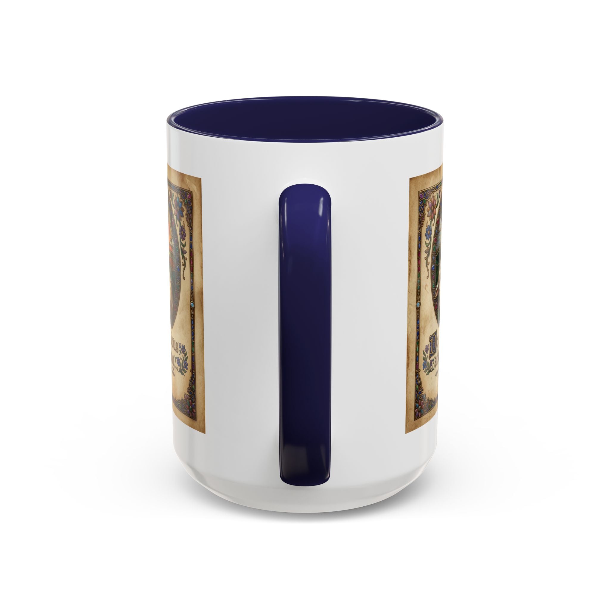 Accent Coffee Mug (11, 15oz) "Be not anxious about anything Phillipians 4:6