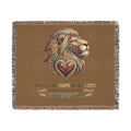 Woven Blanket - “Those who hope in the Lord...”Isaiah 40:31
