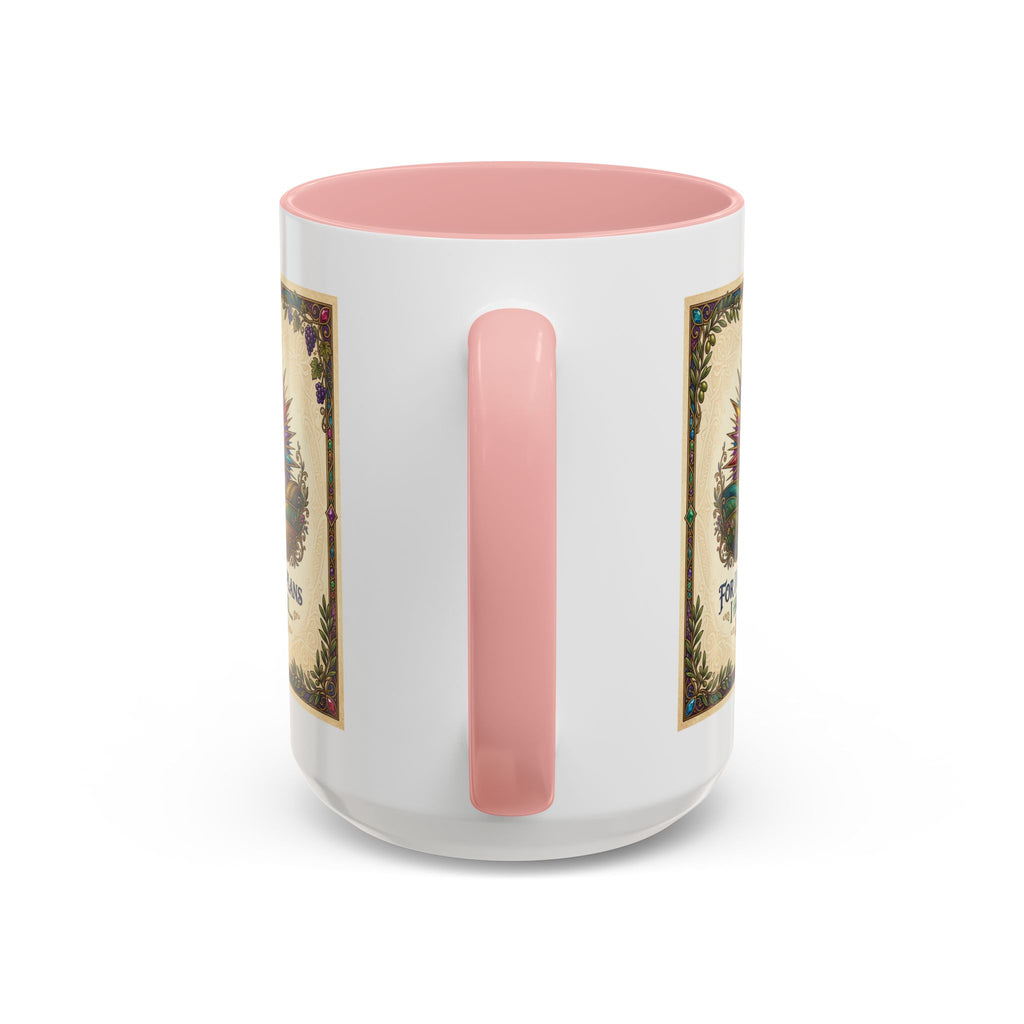 Accent Coffee Mug (11, 15oz) "for I know the plans I have for you" Jeremiah 29:11