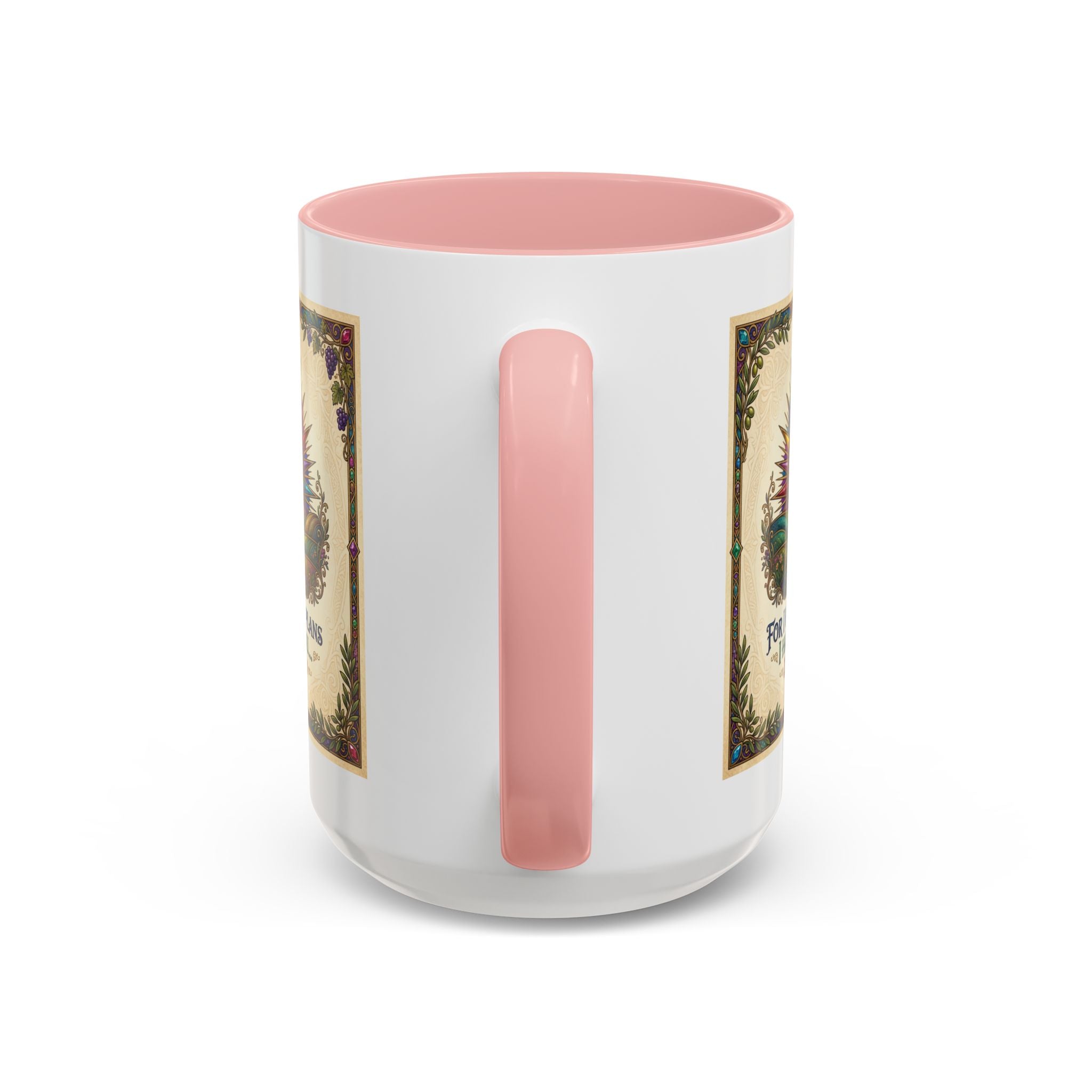 Accent Coffee Mug (11, 15oz) "for I know the plans I have for you" Jeremiah 29:11