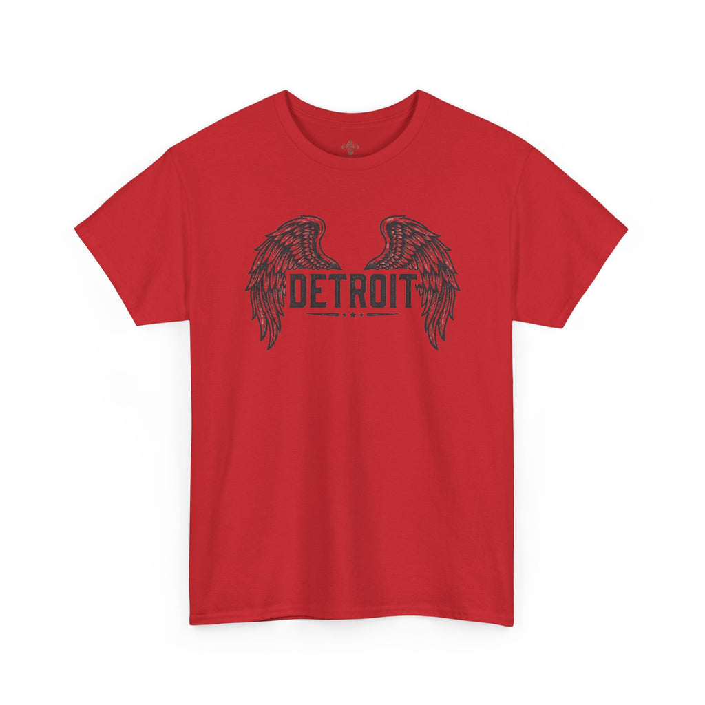 Copy of Unisex Heavy Cotton Tee - DETROIT WINGED, black