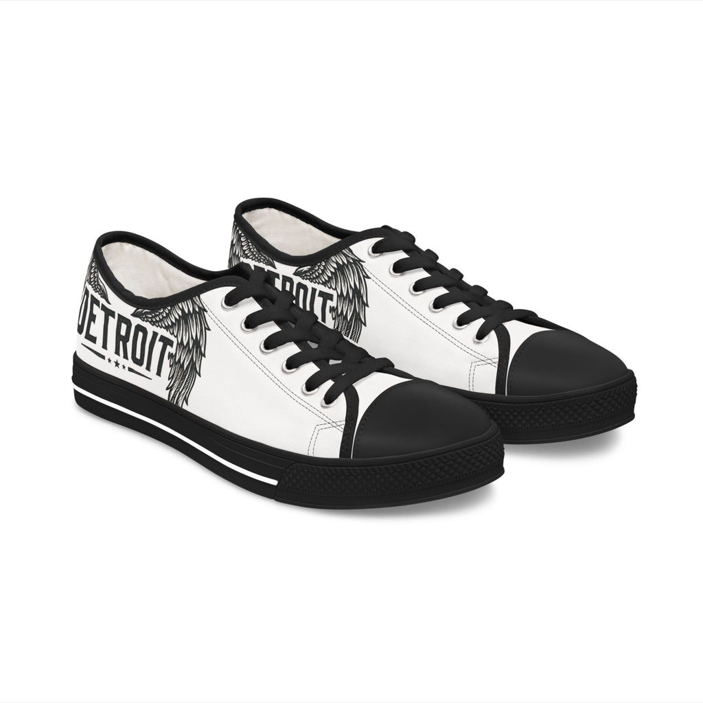 Women's Low Top Sneakers - Detroit Wings
