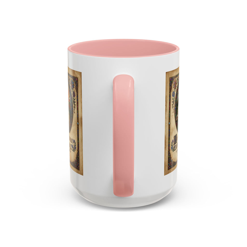 Accent Coffee Mug (11, 15oz) "Be not anxious about anything Phillipians 4:6